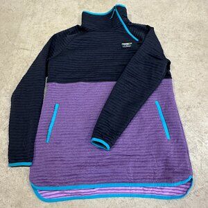 L.L. Bean Airlight Asymmetrical Quarter Zip Tunic Sweater